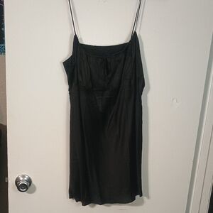 Victoria Secret Elegant Black Slip Dress